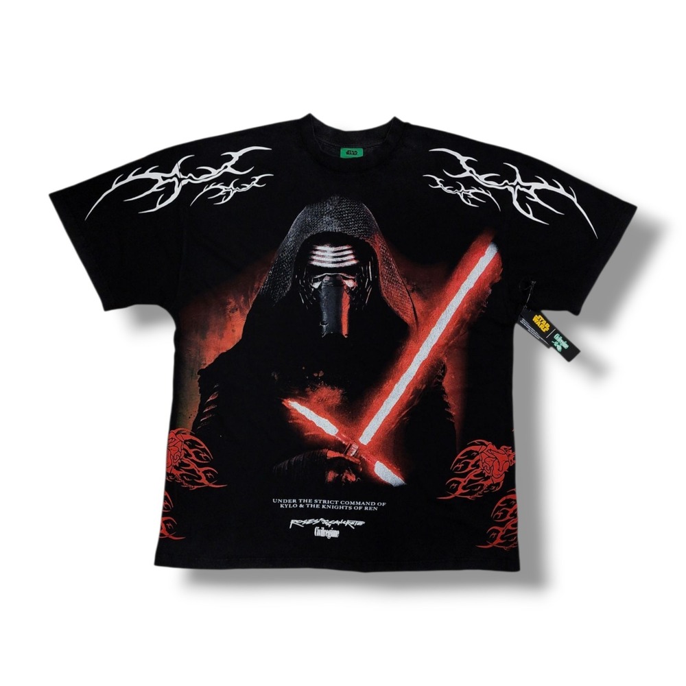 Civil Regime x Star Wars Knights Of Ren Oversized Tee Vintage Black Men's Size L